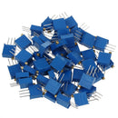 100K Ohm 104 3296W Cermet Potentiometer Trimpot Trimmer 50 Pcs