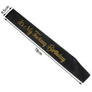 Birthday Satin Sash Funny Birthday Party Decorations Supplies for Women Gir OZ