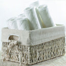10X Novel New Baby Cotton Cloth Diaper Newborn Nappy Liners Insert 3 Laye`.J Ew