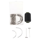 71pcs/set T Pins C Needles Wig Sewing Cord Holding Hair Extender Wig Block- OZ