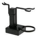 Bathroom Shaving Holder Rack Stand +Soap Bowl For Safety Razor Brushes Alloy