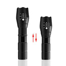 T6 LED Flashlight Zoom 5 Modes Bike Camping Outdoor Emergency Fishing Torch