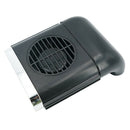 Car Fan Desktop Fan Summer Fan 3 Speeds ABS 1A for RV Car Vehicles Black