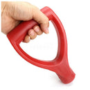 Plastic Scoop Poly D-Grip Handle Lawn Farm Garden Snow Removal Spade Fork S Q2X5