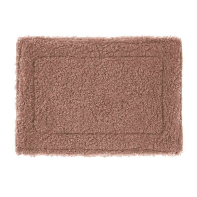 Plush Pet Hamster Cushion Mat Squirrel Blanket Guinea Pig Bed(Light Brown)