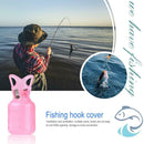 Wood Shrimp Jig Squid Hooks Cap Umbrella Hook Protector Fishing Tackle