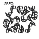 Silicone Horn Spare Ear Strap Hook Holder for Bluetooth Earphone (Pack of 20)