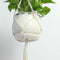 Braid Plant Hanger Indoor Outdoor Hanging Planter Basket Cotton Rope 4 Legs