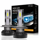 Waterproof Canbus H7 LED Error Free Metal Bulb Car Limelight Lamp Kit Headlight
