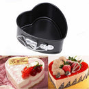 Non-Stick Love Heart Shape Cake Pan Tin  Mold MOULD Baking Cheese Bread Tray Gw