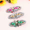 3pcs Girls DIY Diamond Hair Clip Butterfly Hollow Hairpin Elegant Barrettes A#S
