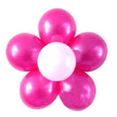 Hot 2X Plum flower Clip Tie 6.5 cm Balloom Shape Clip Party Decoration SELJ