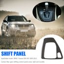 Carbon Fiber Gear Shift Panel Cover Decorative Trim for BMW E90 E92 2005-2012