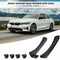 Left Side Inner Door Panel Handle Trim+ Cover for E90 E91 3 Series (Black)