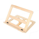Portable Wooden Tablet Foldable Adjustable Reading Rest Bookshelf for iPad Book
