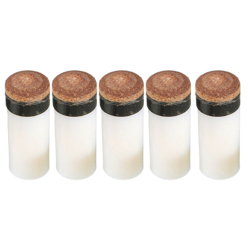 Replacement 12mm Pool Billiard Cue Stick Ferrules Screw-On Tips for Snooker