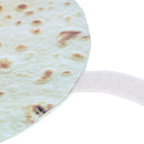 Cosmetic Makeup Brushes Storage Imitation Pancake Pizza Stationery Rolled Bag OZ
