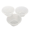 20 Pcs Clear Plastic Disposable Rice Serving Bowl Outdoor Picnic Party UsefulJ,a