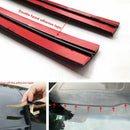 Car Rear Windshield Window Trim Edge Moulding Rubber Weatherstrip Seal Strip 5M