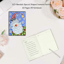 DIY Santa Claus Special Shaped Diamond Painting 60 Pages A5 Office Notebook