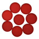 Red Air Hockey Set (8 pcs. 63 mm Air Hockey Puck) Z7I5