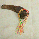 9X Hippie Colorful Braided Bracelet String Wristband Ankle Bangle Lucky-Cha B4Q3