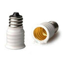 6-Pack E12 to E14 White Bulb Converter LED Light Holder Lamp Adapter Socket N3T4