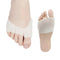 1 Pair Silicone Forefoot Pads Metatarsal Foot Pads Half Socks Toe Separator High