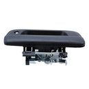 Black Tailgate Tail Gate Handle &Bezel