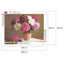5D DIY Diamond Painting Bunch Flower Full Drill Embroidery Mosaic (WLL1430)
