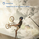 Rechargable Motorcycle Helmet Wireless Earphone Bluetooth 5.0 Headset MH05 NEW