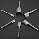 6 Pieces/Set Of Leather Craft Tools Semi-Circular Leather Craft Tools Punch