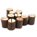 10pcs/Pack Wooden Name Card Photo Menu Holder Clip Wedding Party Decoration A