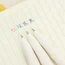 3x Retractable Ballpoint Pen 4 In 1 Black Blue Red Green Flower Multi Colour Pro