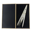 Stainless steel Golden Ratio Permanent Makeup Eyebrow Measure Tool MeanS Hn
