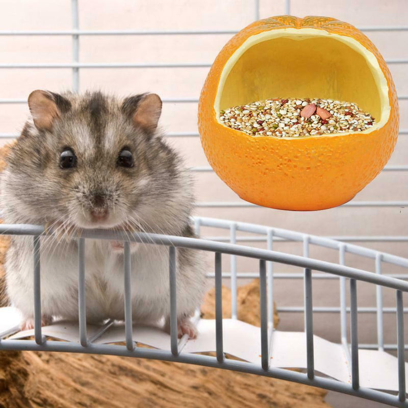 Pet Hamster Bird Pet Parrot FRUIT Feeding Bowl Cage Hanging Fixed Food Feeder