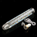 30cm Universal Car Vehicle Crystal LED 7-Color LIGHT Shifter Shift Knob Gear