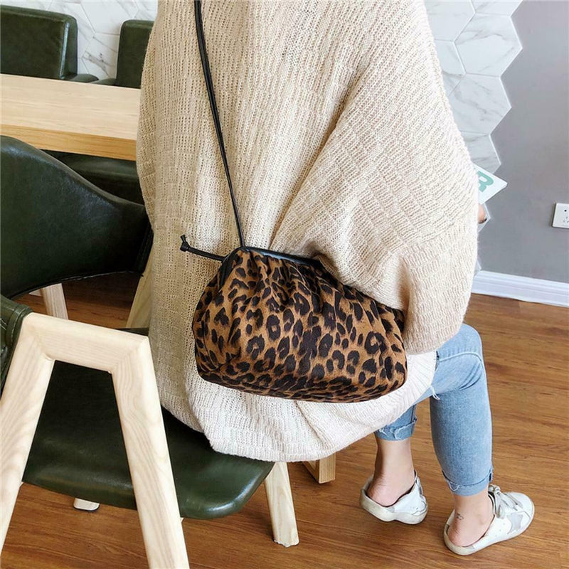 Women Day Clutch Shoulder Evening Handbags Pleated Purse (Yellow Brown) A