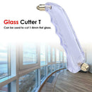 Grip 0iled Glass Cutter Tungsten Carbide Stained Tools for 1-15mm Cutting