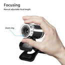 360Â° USB Web Cam Webcam Camera with MIC Clip-on for Computer PC Laptop Pret A3F7