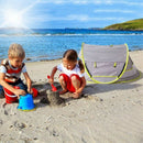 Shark Summer Baby Beach Tent Uv-Protection Sun Shelter with Pool Waterproof