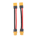 2x 10cm 12AWG xt60 Connectors Extension Cables Lines for RC Car Boat Battery