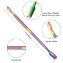 3 IN 1 Nail Cuticle Remover Nipper Clipper Trimmer Spoon Pusher Tool Set