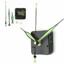 Quartz Clock Movement Mechanism DIY Repair Parts Kit + Luminous Hands