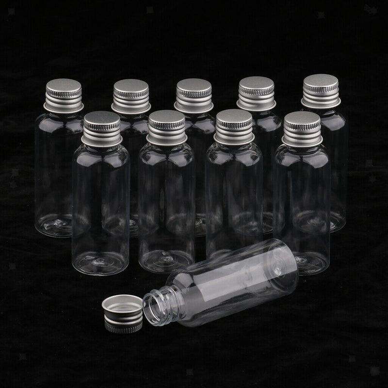 Pack of 20 Lab Supplies Liquid Sample Plastic Bottles - Collection Vials - 50ml