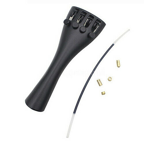 Violin Fiddle Tailpiece Hill Style +1x Tailgut Tailcord 4 Tuners