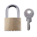3x Small Brass Padlocks Mini Brass Tiny Box Locks Keyed Jewelry 6 Keys 20mm R8T5