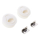 1 Pair Nylon Boat Marine Locker Hatch Latch Turning Boat Lock Lift Handle