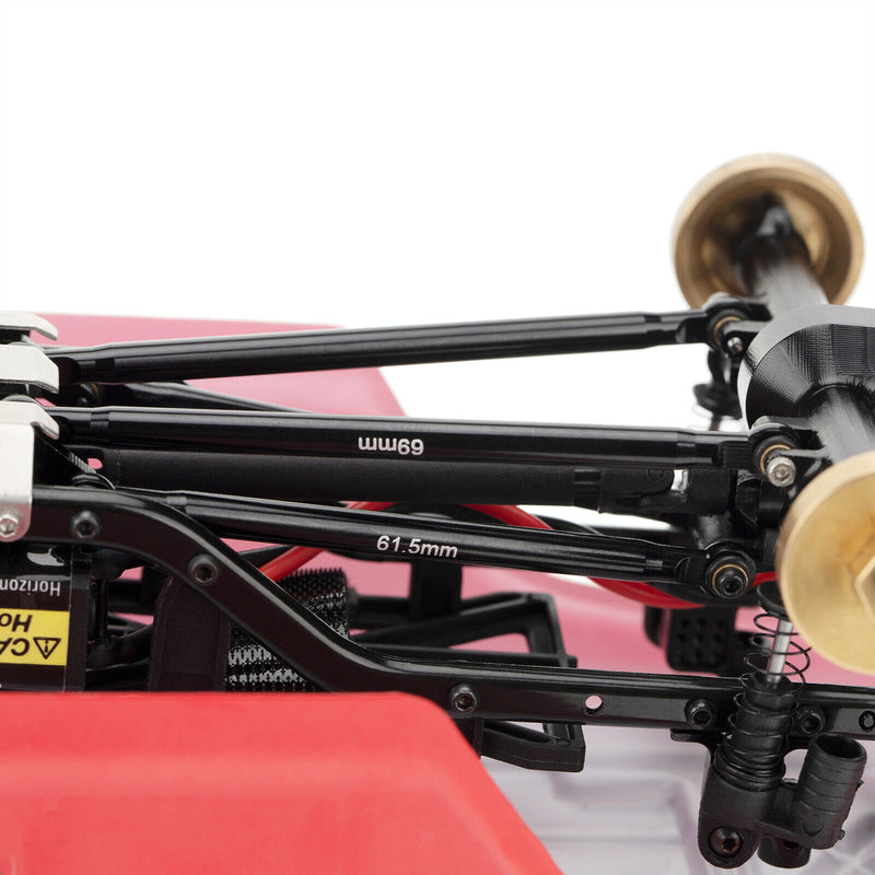 Lot 7 RC Aluminum Rod Link Linkage 133mm Wheelbase for Axial SCX24 AXI00001