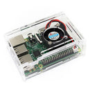 2 Sets Acrylic Remium Clear Case Box Shell Enclosure For Raspberry Pi 2/ B+